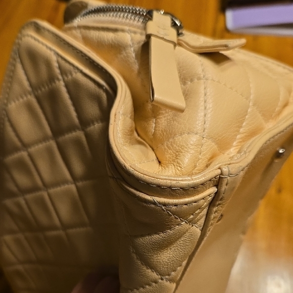 Chanel Classic Beige Quilted Calfskin Shoulder Bag - Picture 10 of 16